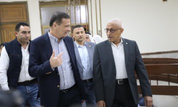 وزير الزراعة ومحافظ شمال سيناء 