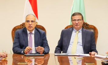 وزيرا الزراعة والري 