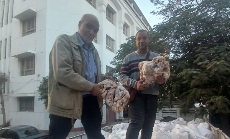 ضبط لحوم فاسدة