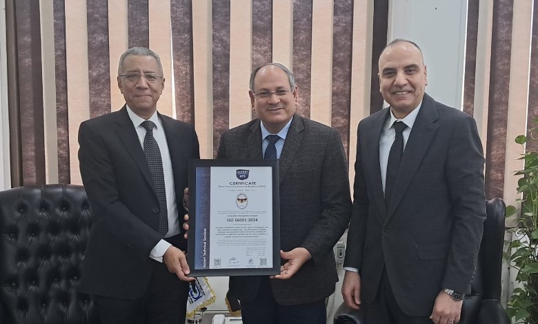 مركز البحوث الزراعية يحصل على شهادة الاعتماد الدولى