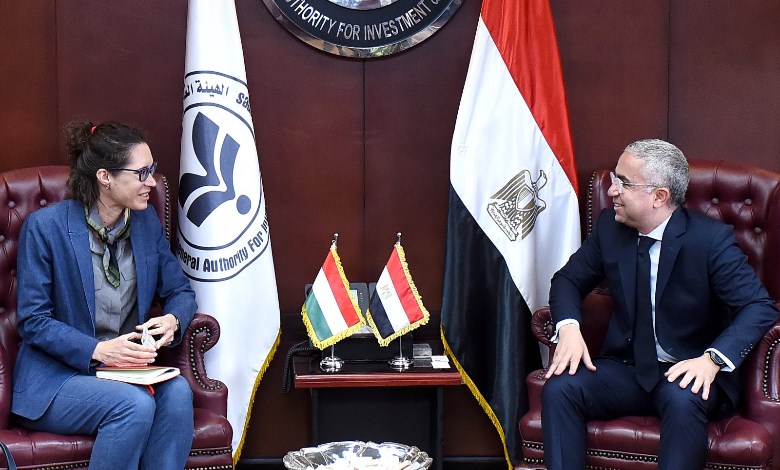 الهيئة العامة للاستثمار  تبحث تعزيز الشراكة الاستثمارية بين مصر والمجر  