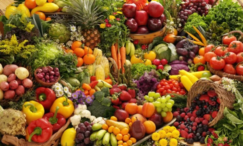 الخضراوات والفاكهة