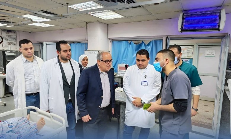 رئيس هيئة التأمين الصحي الدكتور احمد مصطفي