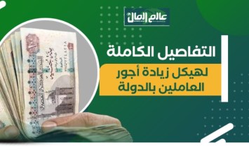 التفاصيل الكاملة لهيكل زيادة أجور العاملين بالدولة 2026 -جراف 