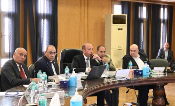 خلال اجتماع مجلس إدارة المستشفيات