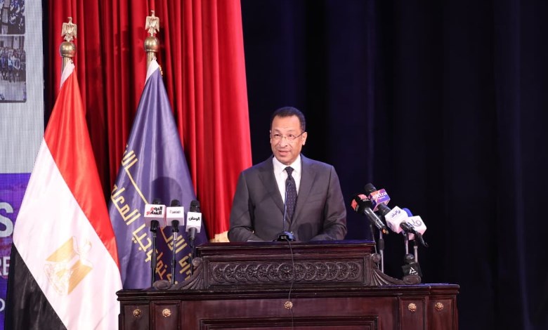 وزير الاتصالات أثناء الفعالية 