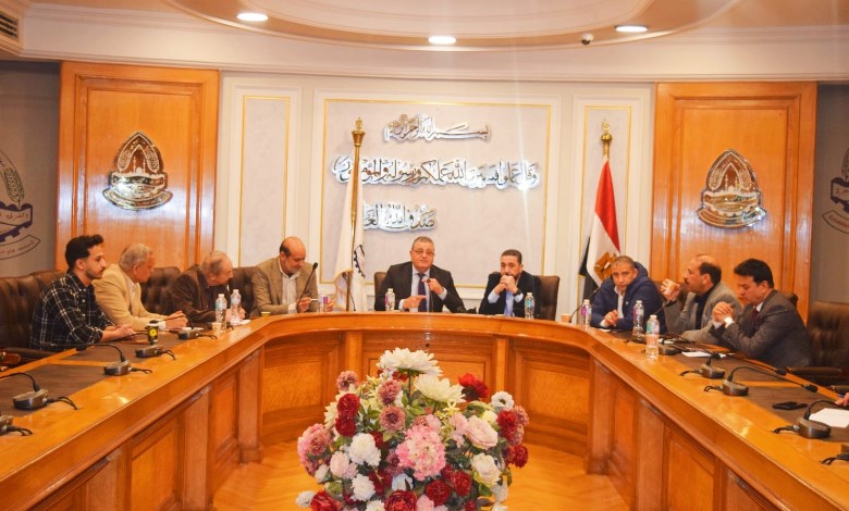 اجتماع شعبة المستلزمات الطبية
