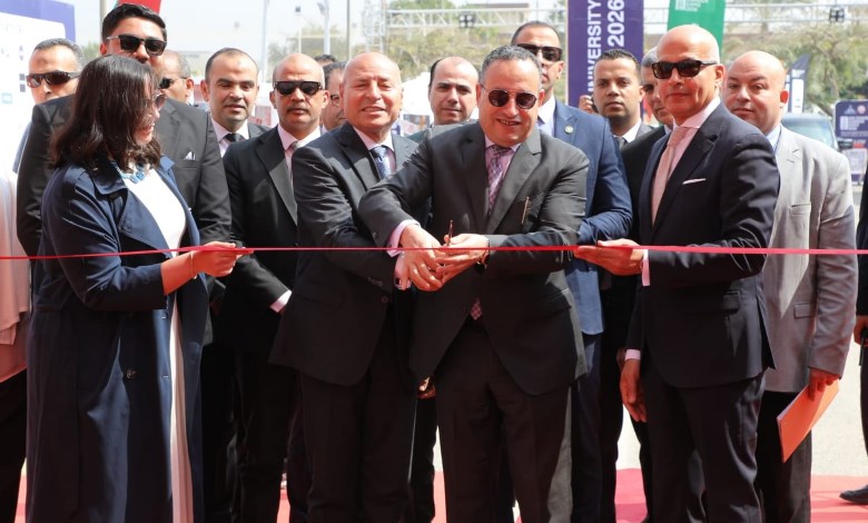 خلال افتتاح الملتقى التوظيفى