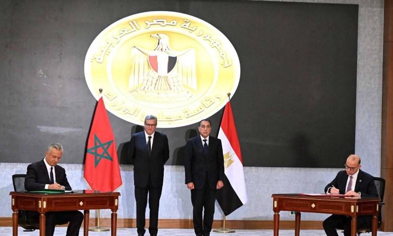 وزيرا الاستثمار بمصر والمغرب يوقعان مذكرة تفاهم  لتعزيز العلاقات الاستثمارية بين البلدين  