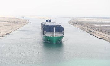 سفينة الحاويات العملاقة "CMA CGM GRAND PALAIS"