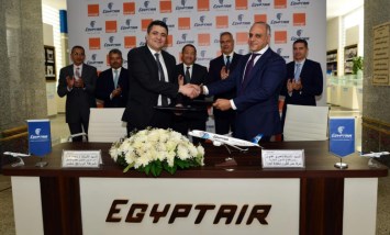 تعاون بين مصر للطيران وأورنج مصر