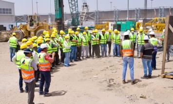  برنامج تدريبي مشترك بمحطة شرق بورسعيد