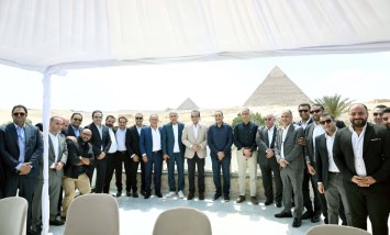 إجتماع الإتحاد المصري للغرف السياحي بنزلة السمان
