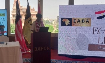 ماريان كوبيه نائب البعثة الدبلوماسية بسفارة ليبيريا بالقاهرة 