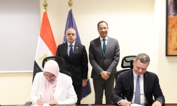 جانب من توقيع بروتوكول التعاون 