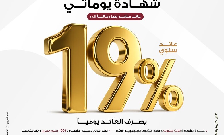  شهادات الادخار
