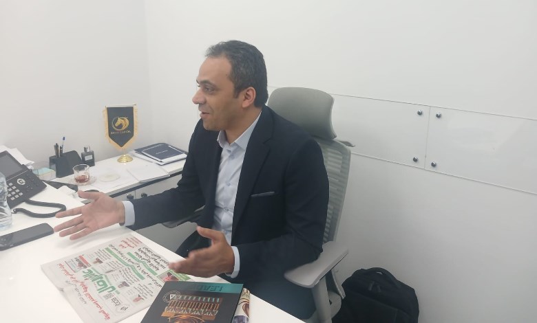  الدكتور حاتم البنا العضو المنتدب لشركة زالدي للاستثمارات