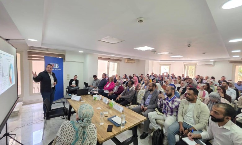 تيم الضوى خلال الورشة