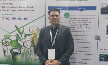 Aishish Wade المدير العام لتطوير الأعمال بمنطقة الشرق اللأوسط بشركة Ion Exchange الهندية 