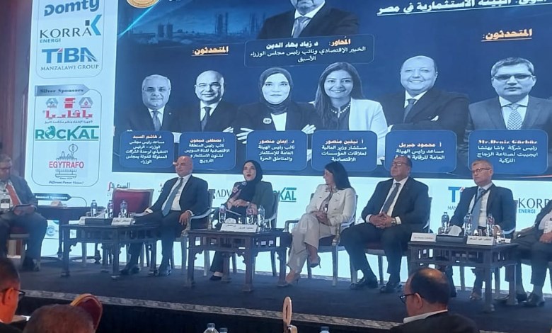 الدكتورة إيمان منصور نائب رئيس الهيئة العامة للاستثمار والمناطق الحرة 