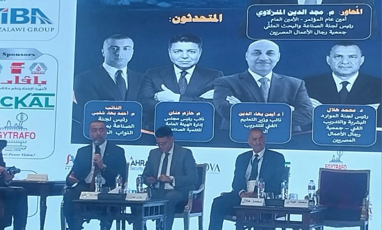 المهندس أحمد بهاء شلبي رئيس لجنة الصناعة بمجلس النواب 
