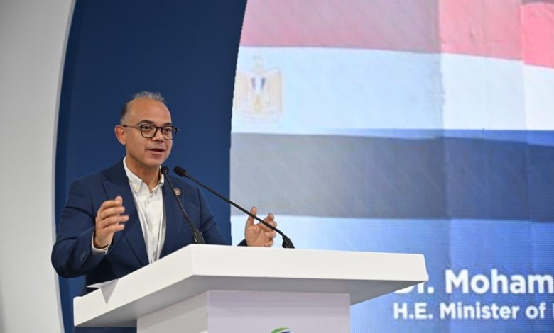 الدكتور محمد فريد وزير الاستثمار والتجارة الخارجية 