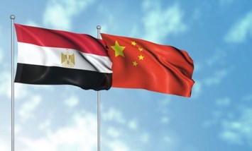 علم مصر والصين 