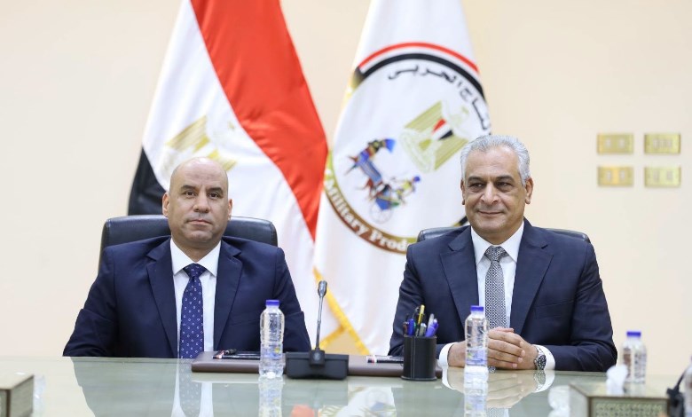 وزيرا الإنتاج الحربي والعمل