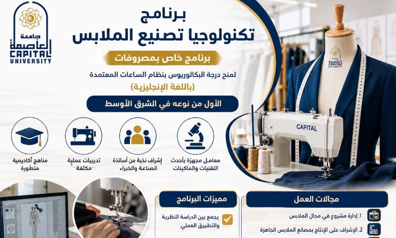 تكنولوجيا تصنيع الملابس