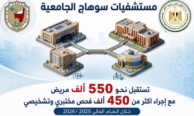 مستشفيات جامعة سوهاج