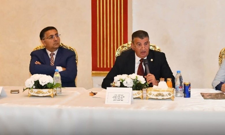 جلسة تشاور مجتمعي لدراسة مشروع مترو شبين القناطر