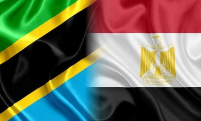 علم مصر وتنزانيا 